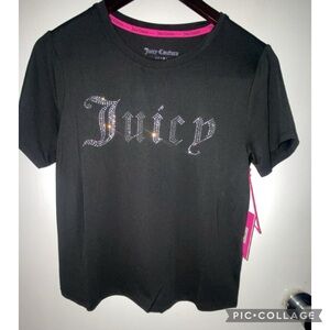 Juicy Couture Sport Black Tee